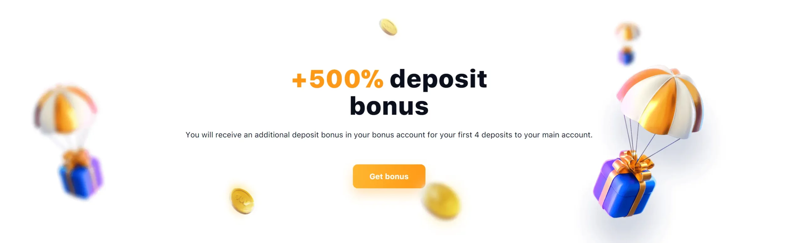 +500% deposit bonus 1Win