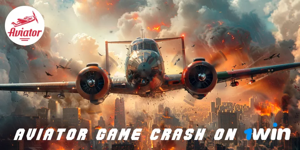 Aviator game crash on 1Win